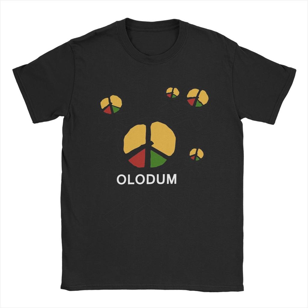 Olodum T-Shirts for Men Amazing Pure Cotton Tee Shirt Round Neck Short Sleeve T Shirts Gift Idea Clothes