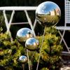 304 Stainless Steel Ball Mirror Hollow Ball High Gloss Sphere For Home /Garden/Malls Decoration