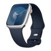 Ремешок для apple watch 44мм 40мм 45мм 49мм 41мм 42мм силиконовый браслет iwatch series 6 7 8 9 ultra 2 se 3 10 11 46мм