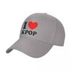 Бейсбольная кепка I heart Kpop, рождественские шляпы, шляпа для женщин, унисекс