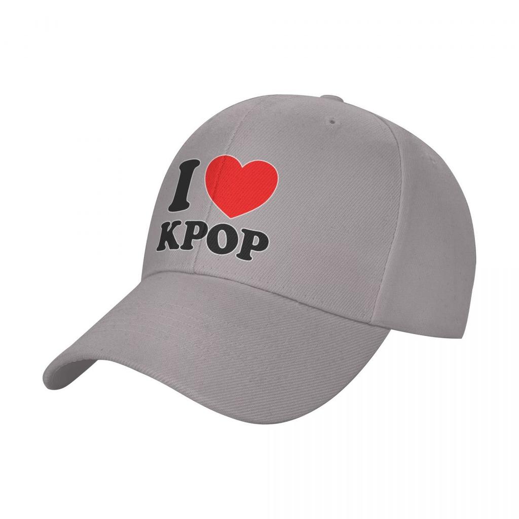 Бейсбольная кепка I heart Kpop, рождественские шляпы, шляпа для женщин, унисекс