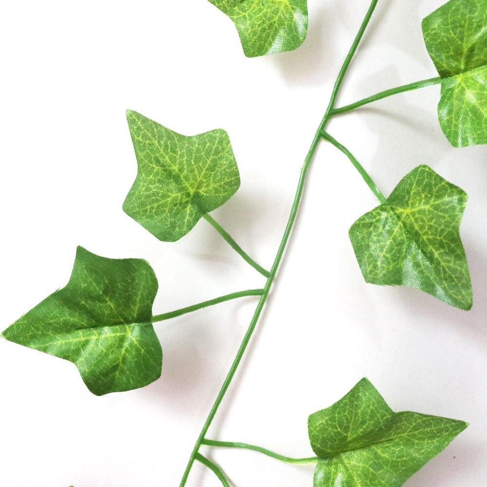 200 см искусственные растения лианы зеленые листья плющ виноградная лоза для дома свадебный декор оптовая продажа diy подвесная гирлянда искусственные цветы