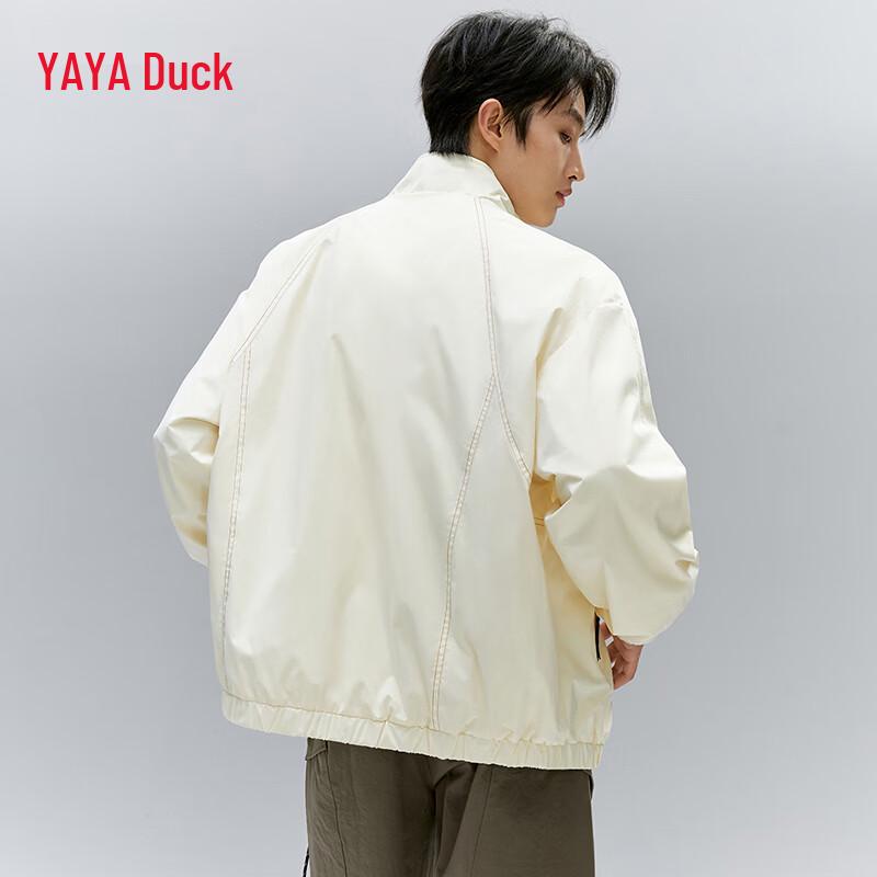 YAYA Lightweight Stand-Collar Short Down Jacket