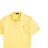 Polo Ralph Lauren Однотонная футболка поло с вышивкой логотипа, с коротким рукавом, мужская, желтая, 710870645-031