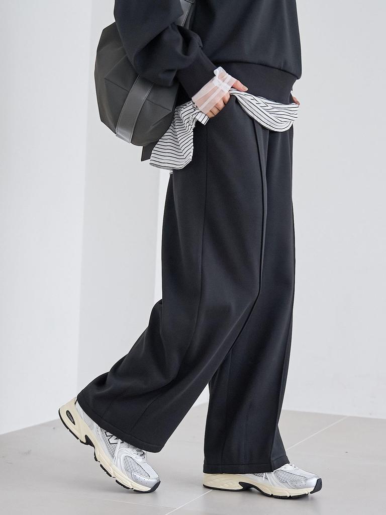 Cohen REVERSE WARM Теплые Свитшоты Широкие Изогнутые Брюки, 76406000023 0950 ЧЕРНЫЙ(09), M