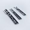 Новые хромированные черные буквы Fender с буквами SDrive XDrive EDrive для BMW 3 4 5 6 7 8 серии X3 X4 X5 X6 Z4 GT, наклейка с логотипом на багажник автомобиля