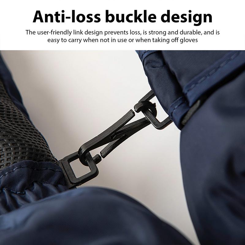 Лыжные перчатки унисекс, варежки для сноуборда до 30 градусов, перчатки с сенсорным экраном, зимние водонепроницаемые термозимние перчатки для снегоходов и мотоциклов