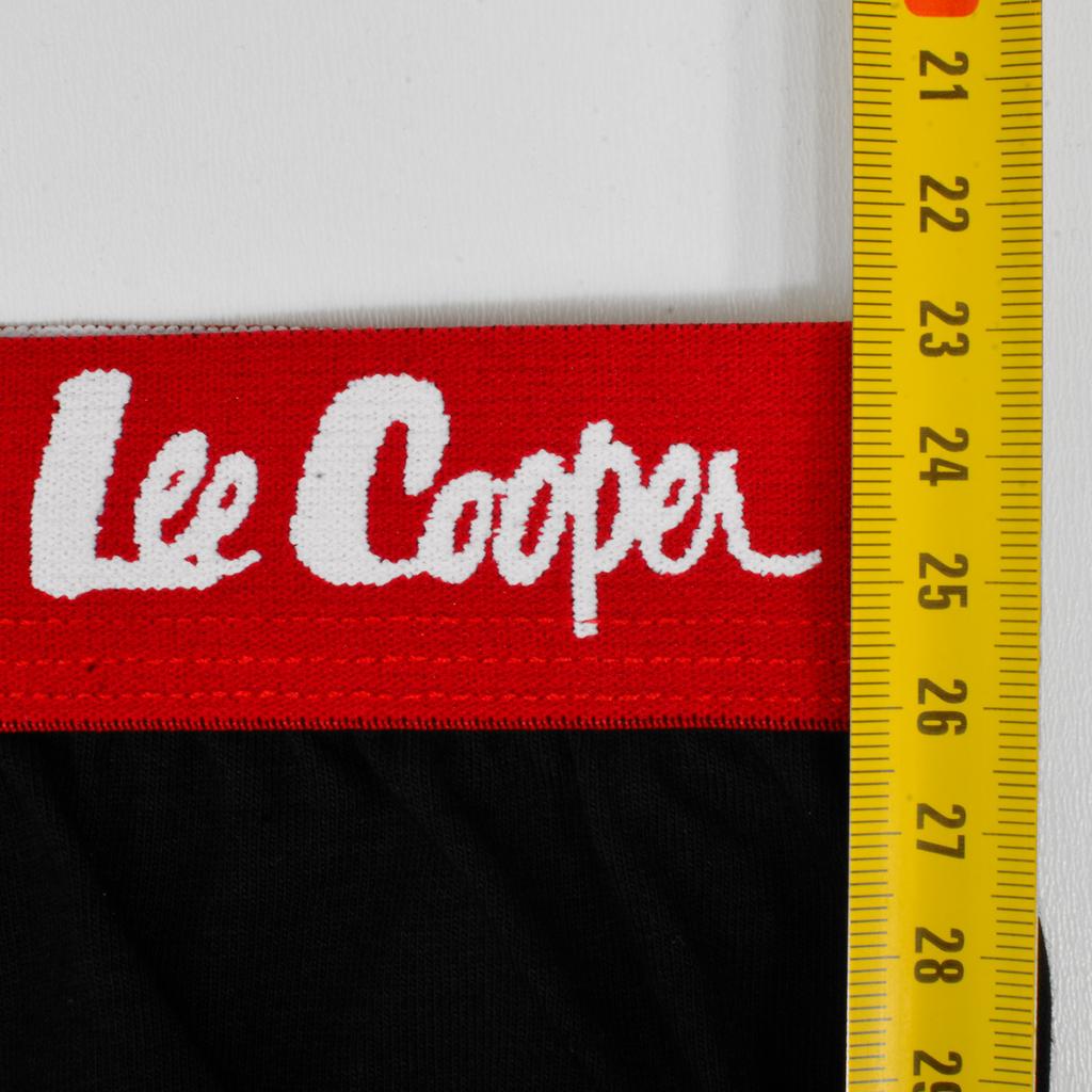 Lee Cooper Men' Boxer Shorts Cotton Logo Color 6 Pack Size