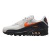 Кроссовки Air Max 90 Унисекс Низкие Повседневные Беговые Серые Черные Оранжевые IF0670-003