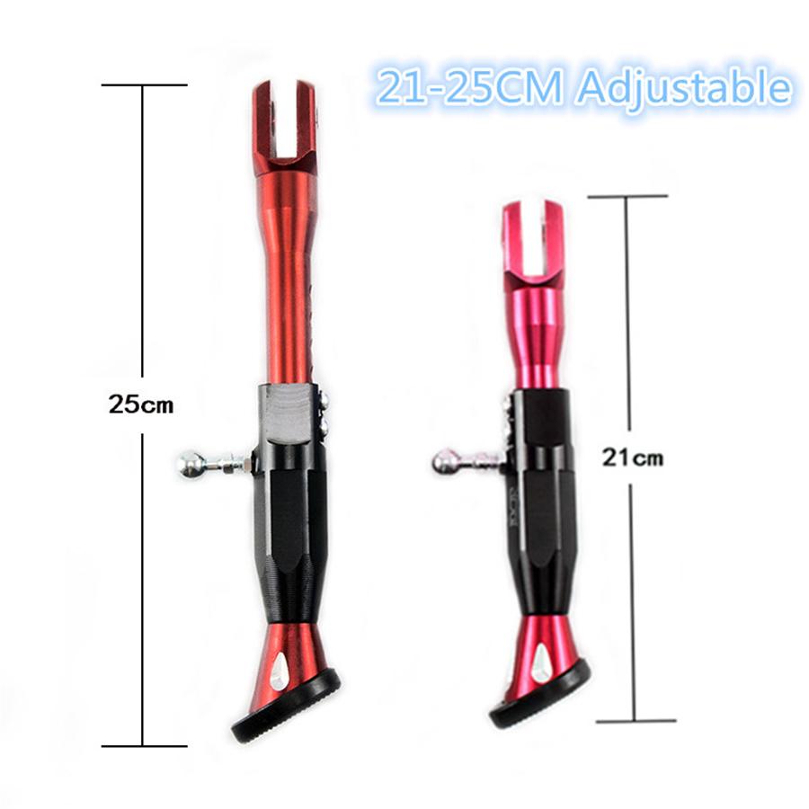 Motorcycle Scooter Adjustable Height Kickstands Modified Foot Bracket Side Stand