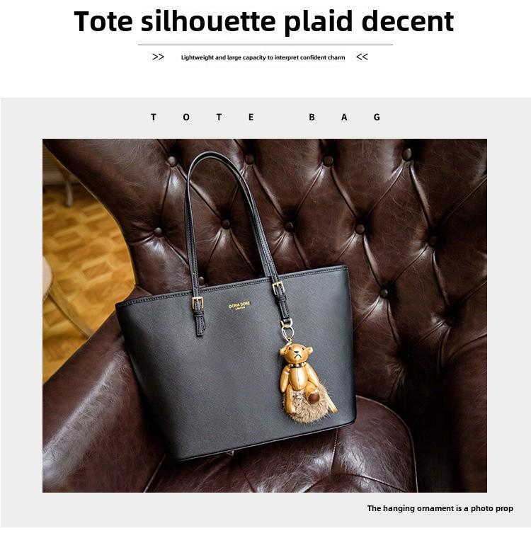 Женские ретро-сумки большой вместимости: Модные сумки-тоут и сумки через плечо в европейском и американском стиле