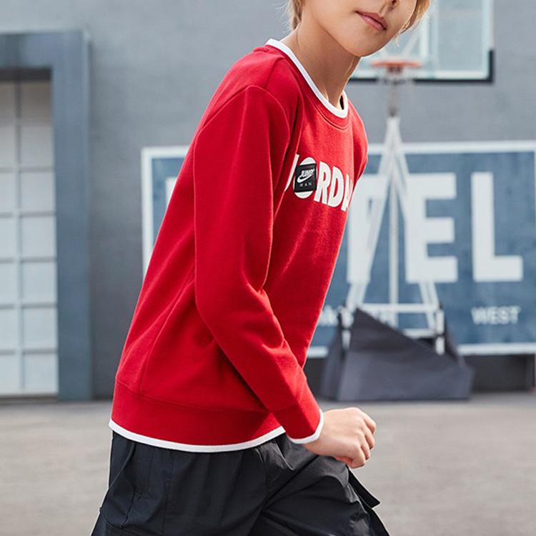 Jordan Kids Sweatshirts Crew Neck Moderate