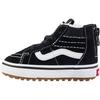 MTE Sk8-Hi Classic Series Comfortable Versatile Trendy Warm Mid-Top Toddler Shoes Baby Sneaker Black VN000D0MBZW