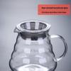 High Borosilicate Glass Cloud Coffee Sharing Pot