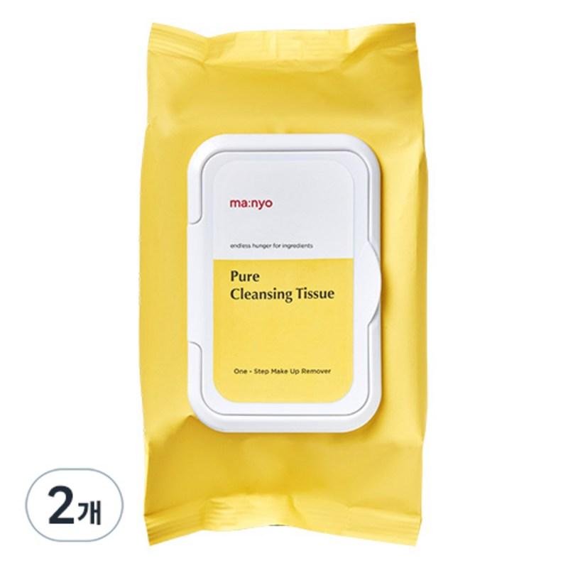 Manyo Factory Pure Cleansing Tissues, 80 pcs, 2 pcs