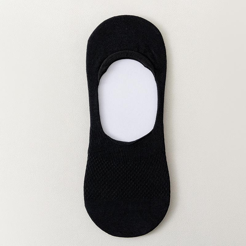 Мужские весенне-летние тонкие носки-следки 5A с антибактериальным дезодорирующим эффектом