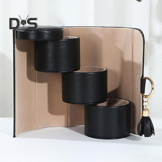 Портативная сумка для хранения ювелирных изделий, большая вместимость, многофункциональный многослойный органайзер для хранения ожерелий, колец, сережек, футляр для ювелирных изделий