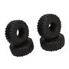 1.9in RC Car Tire Uneven Texture Surface Stable Grip Rubber Wheel Fit for 110 Remote Control