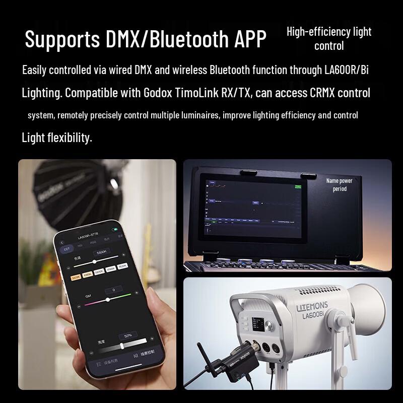 Godox LA600R 600W RGB Bi-Color LED Video Light