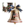 Weihnachtsglocke, Gedenkornament Zur US-Gründung 1776-2026, 250. Jahrestag Der Amerikanischen Gründung, Andenkenglocke Für Weihnachten C