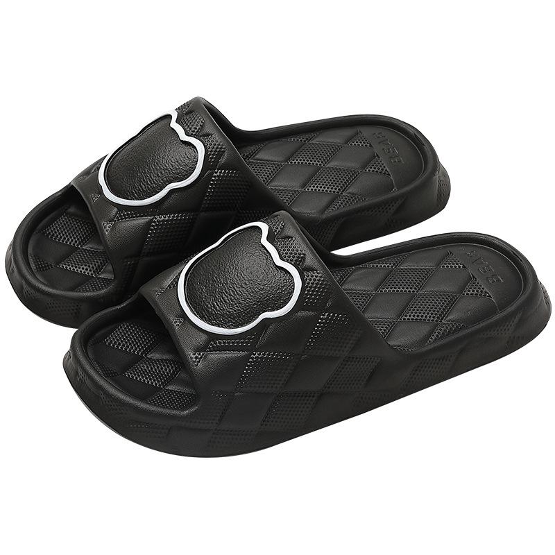 Нескользящие домашние тапочки из ЭВА для мужчин и женщин - Толстая подошва, Дезодорирующие летние шлепанцы