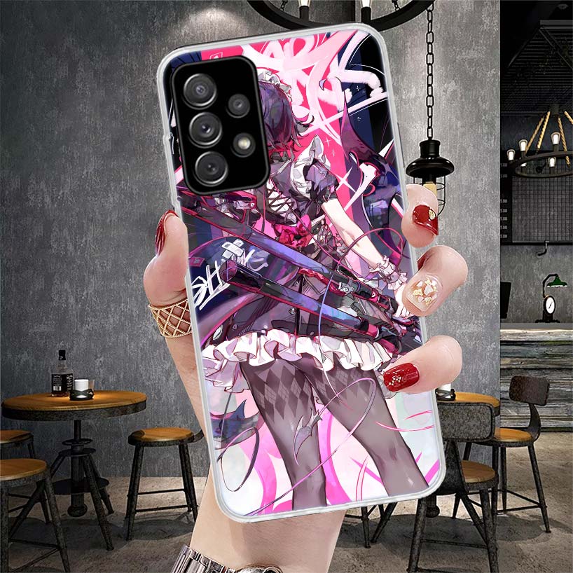 Zenless Zone Zero Эллен Джо Мягкий чехол для телефона Samsung Galaxy A12 A22 A32 A52 A72 A02S A51 A50S A71 A70 A31 A20S Note 20 Ultra