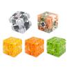 1/2 шт. Развивающая 3D-головоломка Лабиринт Куб Малыши Головоломка Лабиринт с перекатывающимся шариком Куб Детский