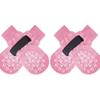 4Pcs Cotton Non-Slip Dog Socks Prevent Licking & Scratching Paws Strong Traction for Hardwood Floors Senior Dogs All Seasons