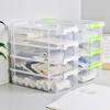 Transparent 4-Layer Storage Container with Handle Large Capacity Multipurpose Crafts Supplies Sewing