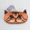 1 шт. 3D Печать с кошачьим узором Пенал Материал Сумка-кошелек для ручек Плюшевая коробка Школьные принадлежности
