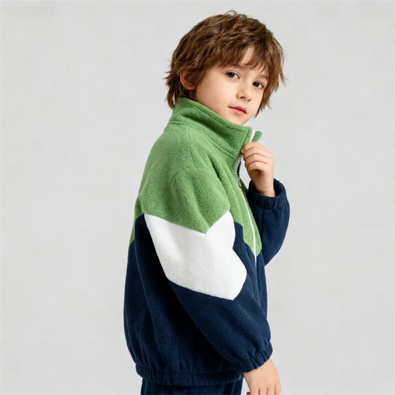 Осенне-зимняя одежда для малышей 1 2 3 4 5 6 7 лет, детские флисовые пальто, куртки с высоким воротником и ветрозащитой для младенцев, теплая верхняя одежда для мальчиков