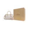 Coach Rowan 17 Classic Print Zipper Closure Synthetic Leather Shoulder Crossbody Tote Bag Small Women bags Candy-Color CEK81-IMM8C
