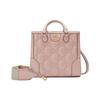 GUCCI GG Matelasse Leather Tote Crossbody Bag, Handbag Mini Women's Pink 728309-UM8HG-5941