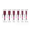 1/6pcs Pink Wooden Round Hair Comb Brush Professional Boar Bristle Hair Brush Mix Nylon Hair Brush Hairdressing Styling Tool