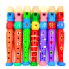 Wooden Cartoon Flute for Beginners - 6-Hole Harmonica, Perfect Christmas Gift for Music Lovers, Modern Style