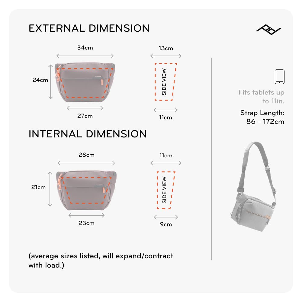 Peak Design Everyday Sling 6L BEDS-6-KP-3 Kelp