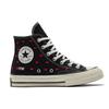 Converse Chuck 70 Embroidered Lips High Love Me — черные кроссовки унисекс University-Red Egret A01600C