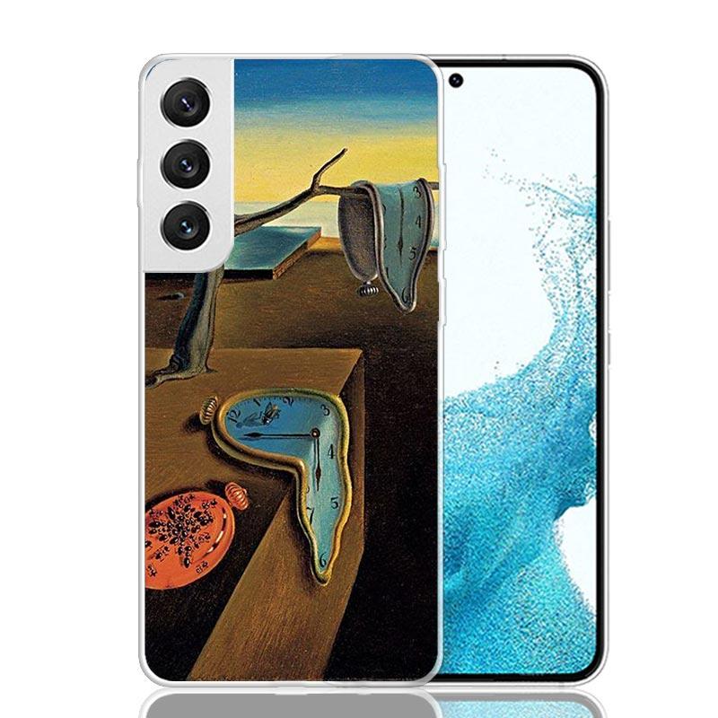 Salvador Dali Art For Samsung Galaxy S25 S24 S23 S21 S22 Ultra Phone Case S10 Plus S20 FE + Housing Shell Coque Cover