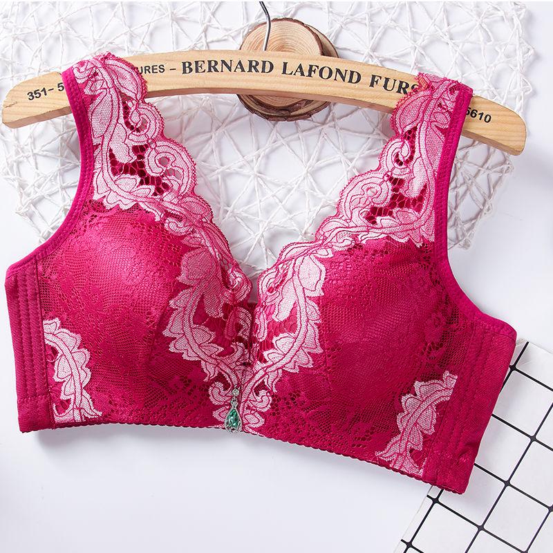 Женский сексуальный удобный бюстгальтер для здоровья, регулируемый собранный бюстгальтер пуш-ап с чашкой 3/4, женское нижнее белье большого размера