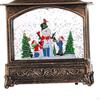 Christmas Lantern Lamp Musical Snow Globe Festival Yard Light Night for