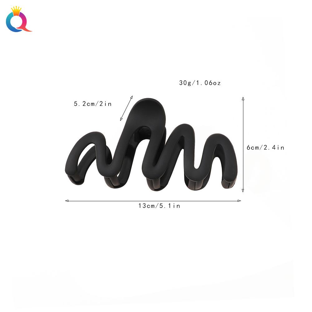 Заколка для волос Wave Shark Clip Hair Amount More Back of The Head Pan Hair Grab Clip Hair Accessories