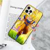 JW53 аниме Dragon Ball черный мягкий чехол для iPhone 16 15 Plus 14 13 Pro 8 SE XR XS Max P30 Nova 5T Y5P Y6 Y7 Y8P Y9 Realme C30 C33 C31 VIVO Y36 V27