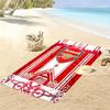 Football Club Beach Towel Perfect for Travel, Outdoor Activities, Swimming, Camping, Hiking