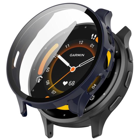 Защитный чехол для умных часов Garmin Venu3S, полная защита, высокая четкость, защита от царапин, чехол из закаленного стекла для Garmin Venu 3S