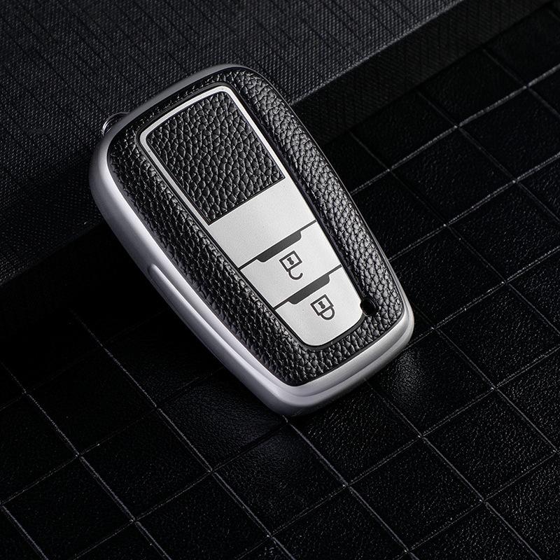 Кожаный чехол для ключей из ТПУ для Toyota Camry Prado CHR Prius Corolla RAV4 Corolla Yaris RAV4 Highlander, держатель дистанционного брелока