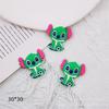 ПВХ Мультяшная серия Стич Фигурки для DIY Чехлов для Телефонов, Украшений для Заколок и Аксессуаров