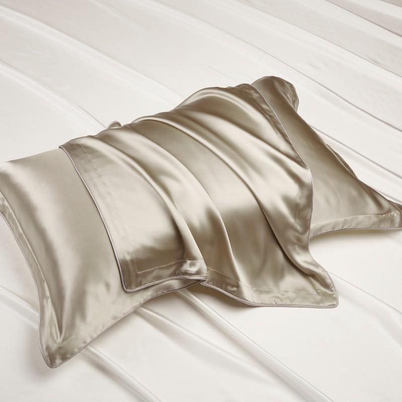 Luxury 40mm 100% Mulberry Silk Pillowcase Single Size 48x74cm Smooth Satin Finish Hair Skin Care