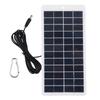 5W 12V Polycrystalline Solar Panel Portable Solar Power Mini High Efficiency Solar Module with DC