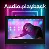 7-дюймовая HD LED Цифровая Фоторамка Часы Календарь Видеоплеер Поддержка USB/MMC/SD/MS Карты 800*480 Настольный Электронный Альбом Подарок