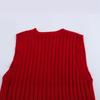 Ladies’ 2025 Spring V-Neck Slim Knit Vest - European & American Style